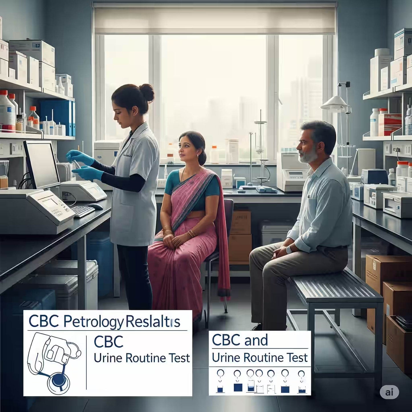 CBC and Urine Routine Test - healthcare nt sickcare