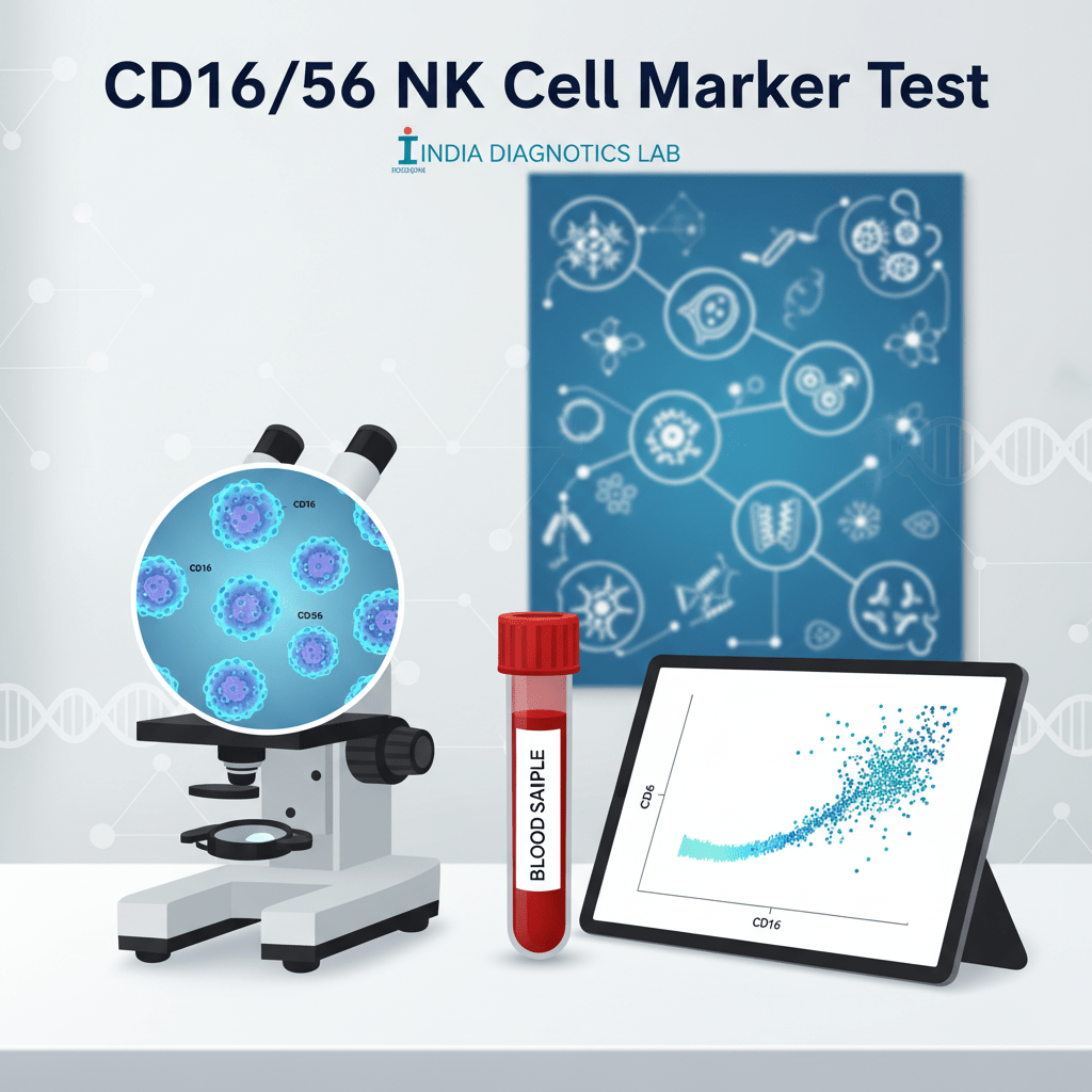 CD 16/56 Test in Pune for NK Cell Marker Evaluation - healthcare nt sickcare