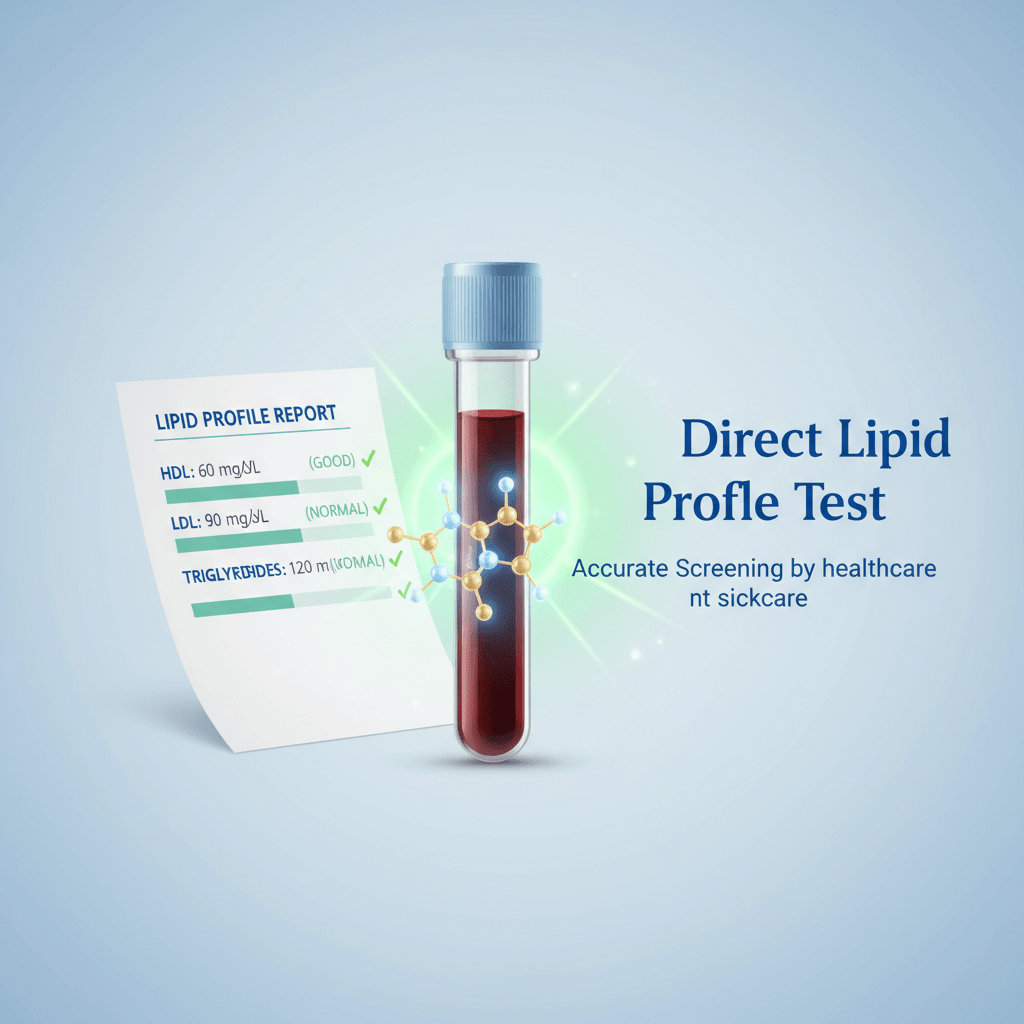 Direct Lipid Profile Test – Direct HDL LDL Triglycerides - healthcare nt sickcare
