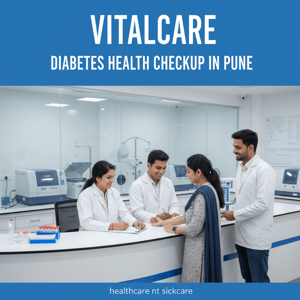 Vitalcare Diabetes Health Checkup Pune For Metabolic Risk Assessment - healthcare nt sickcare