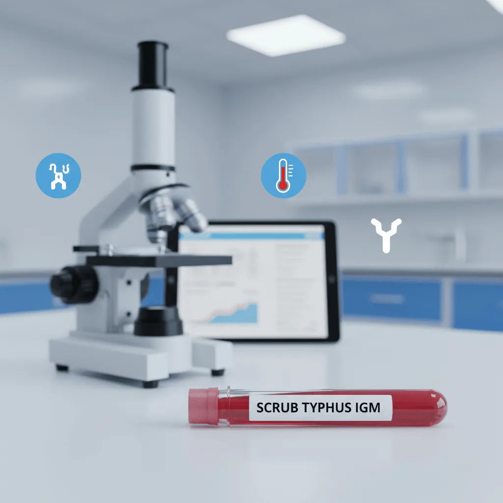 Scrub Typhus IgM Blood Test In Pune for Fever Infection Evaluation - healthcare nt sickcare