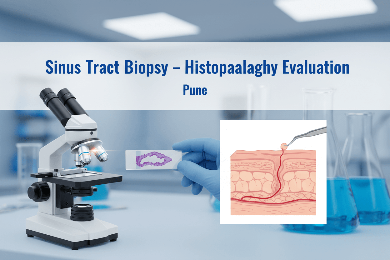 Sinus Tract Biopsy Test in Pune is Histopathology Evaluation - healthcare nt sickcare