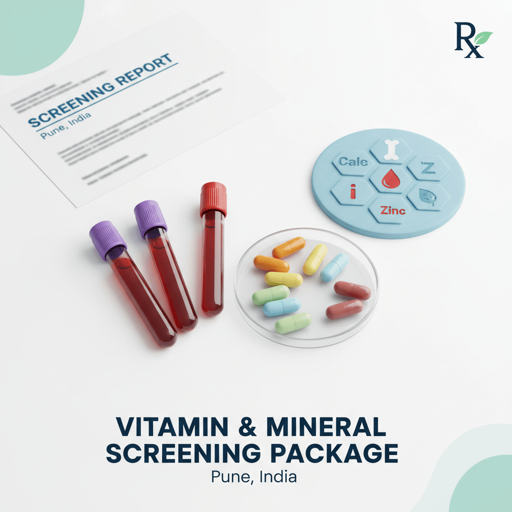 Vitamin and Mineral Screening Package in Pune - healthcare nt sickcare