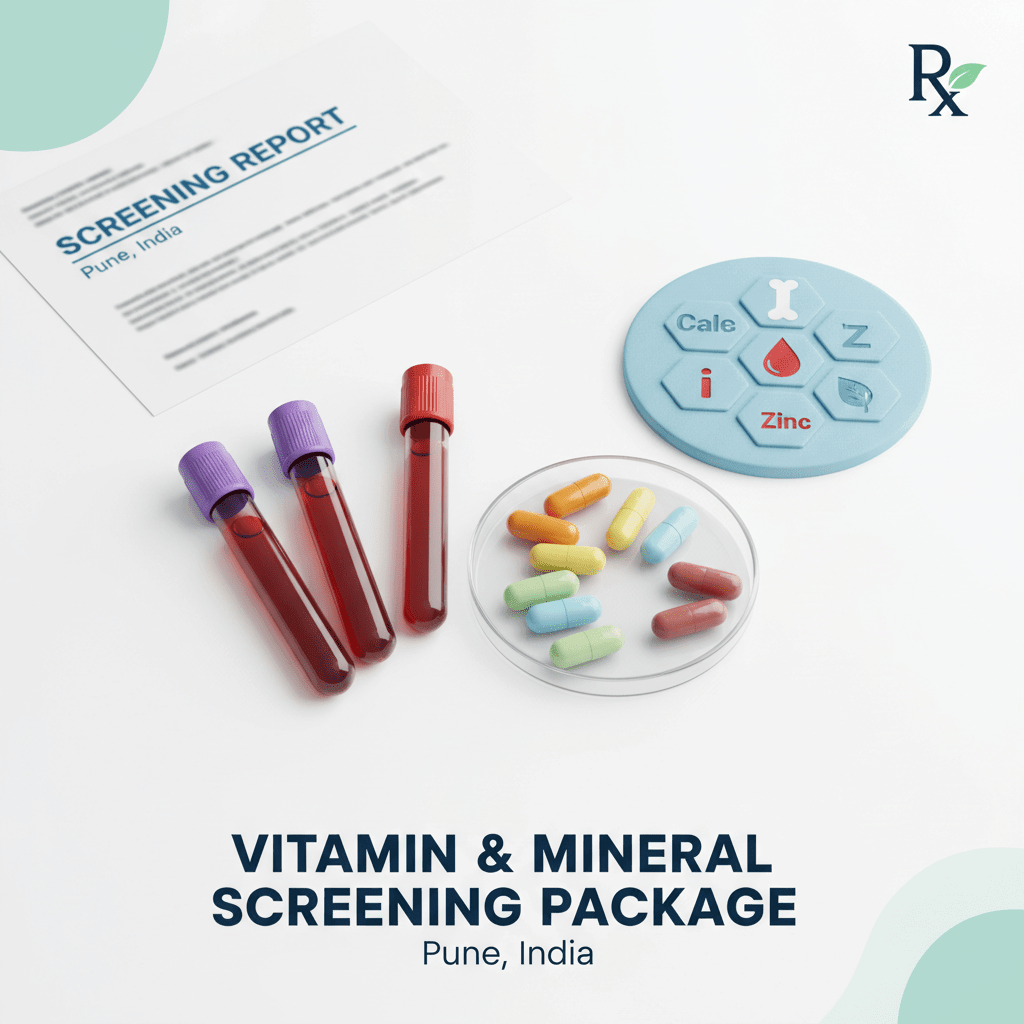 Vitamin and Mineral Screening Package in Pune - healthcare nt sickcare