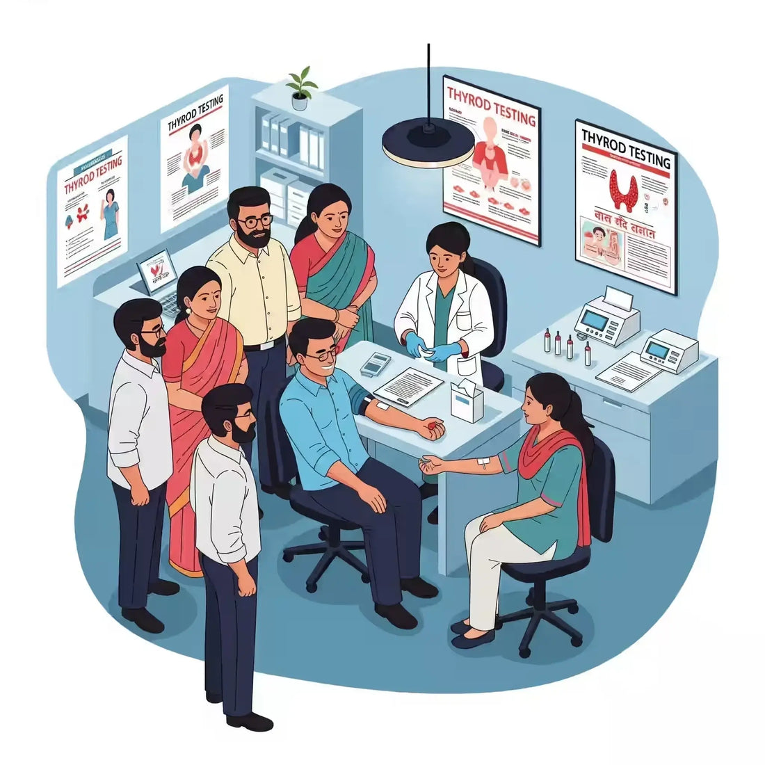 How to Test for Thyroid in Pune? Women's Health Guide by Vivek Narayanankutty Nair - from healthcare nt sickcare