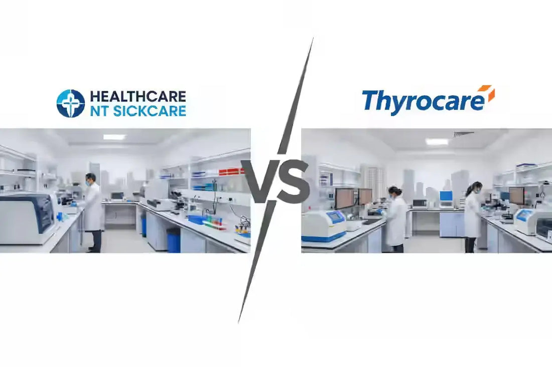 healthcare nt sickcare vs Thyrocare – Which Diagnostic Lab is Better? by Vivek Narayanankutty Nair - from healthcare nt sickcare