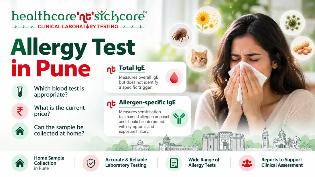 Allergy Test in Pune - Blood Test Names Prices and IgE Guide