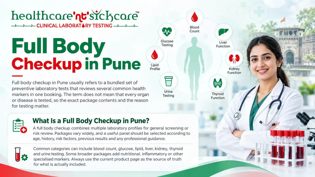 Full Body Checkup in Pune - Tests Preparation and Home Collection