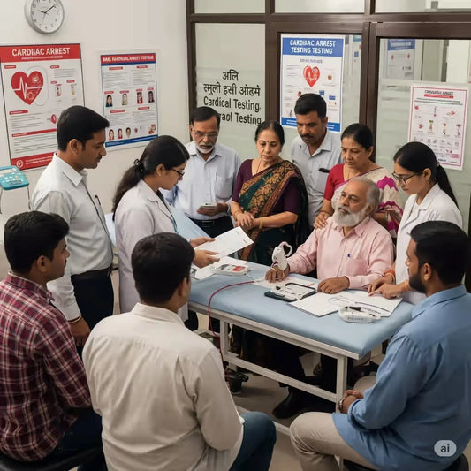 Cardiac Arrest Symptoms, Causes, First Aid and Prevention by Vivek Narayanankutty Nair - from healthcare nt sickcare
