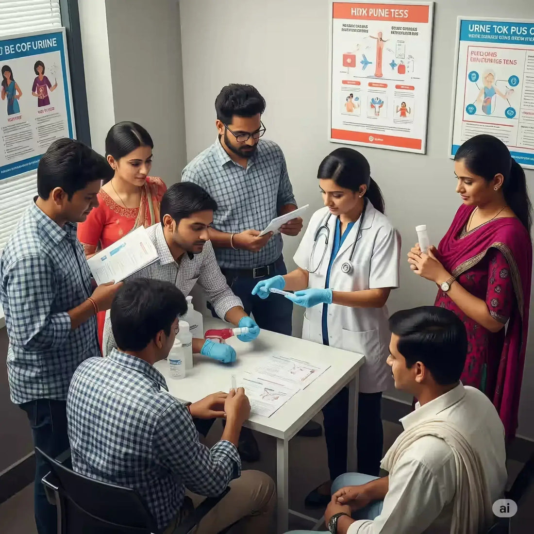 Pus Cells in Urine urine testing and Pune laboratory guide by healthcare nt sickcare