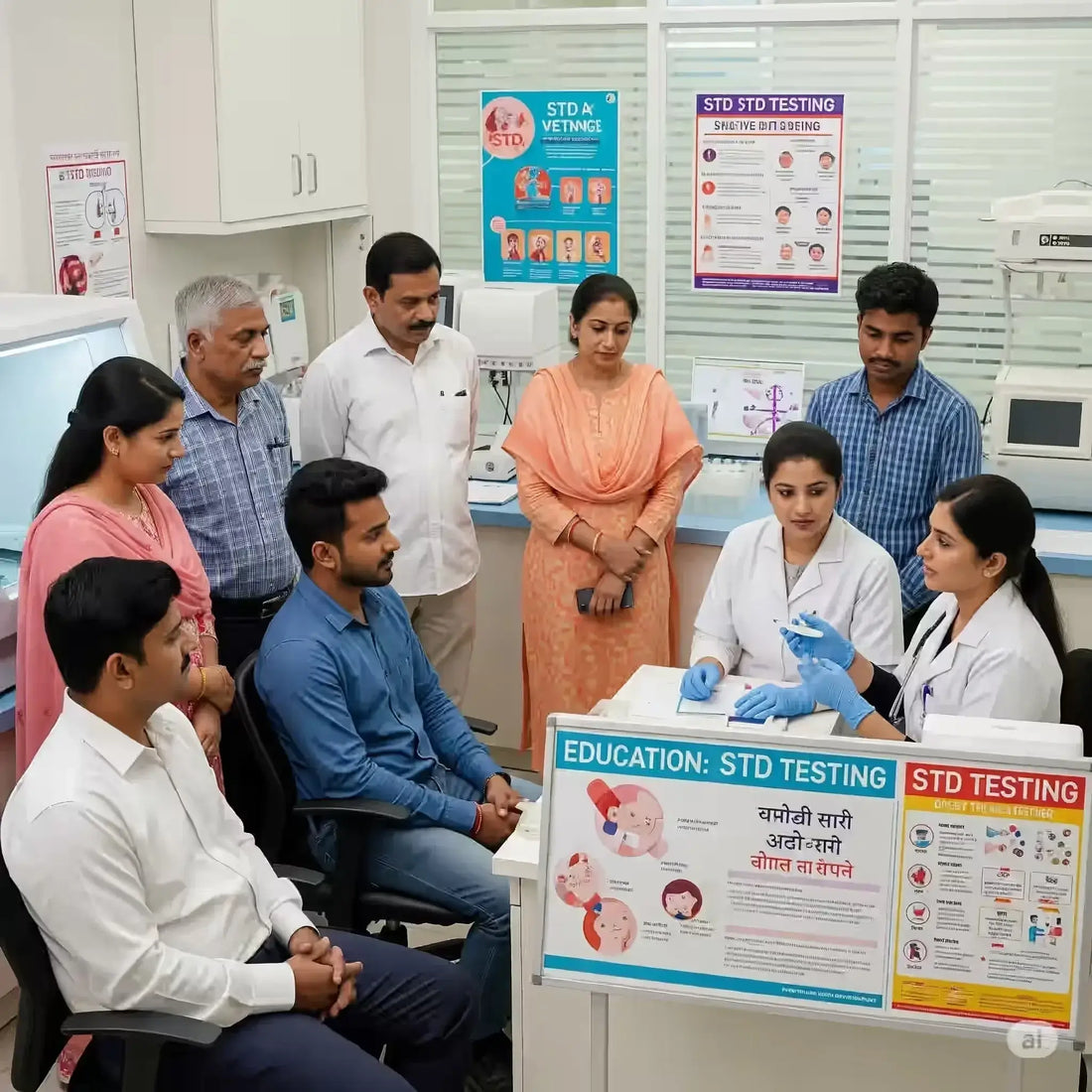 Test for STD screening types prices accuracy and Pune booking guide by healthcare nt sickcare