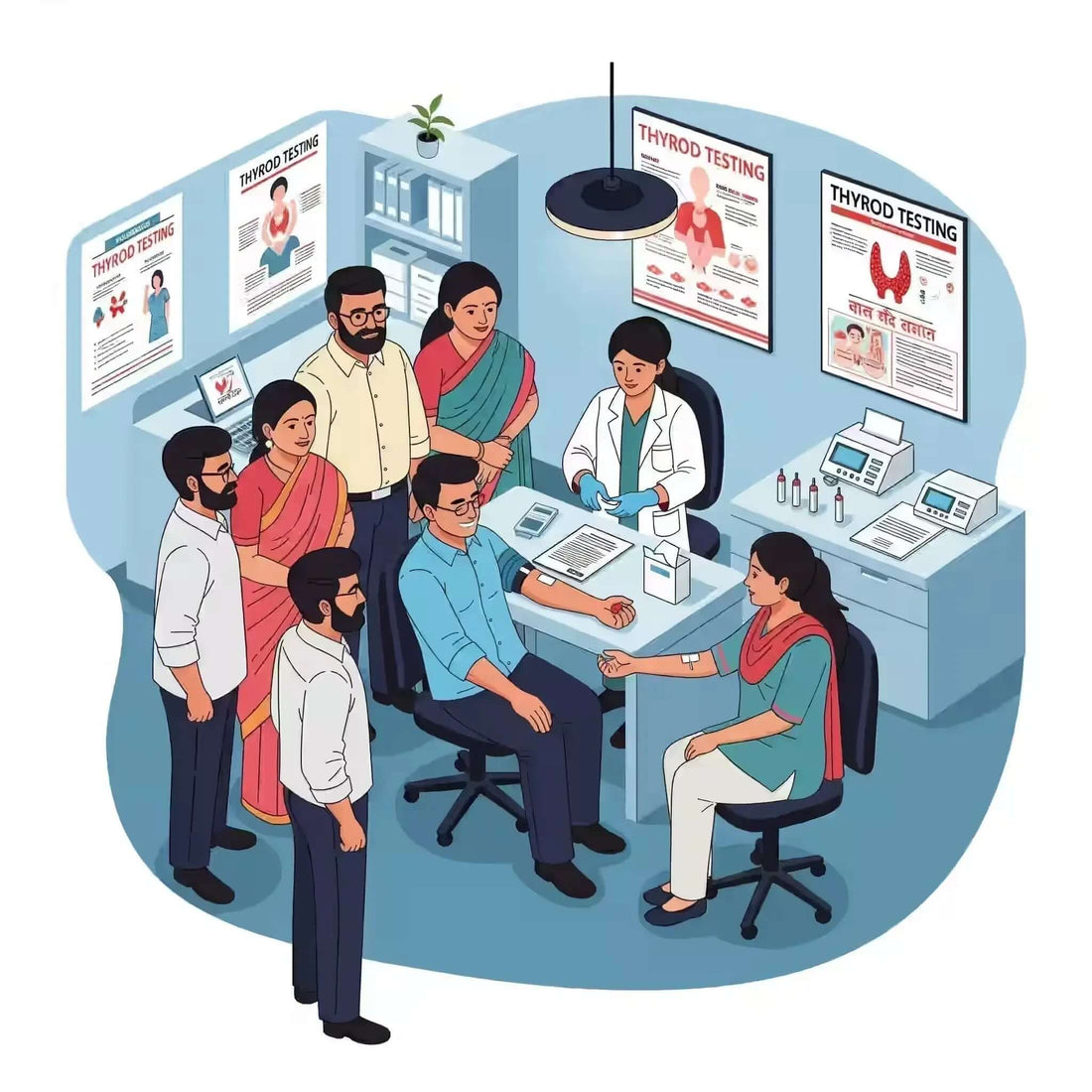Thyroid testing for women in Pune guide for TSH blood tests and home collection
