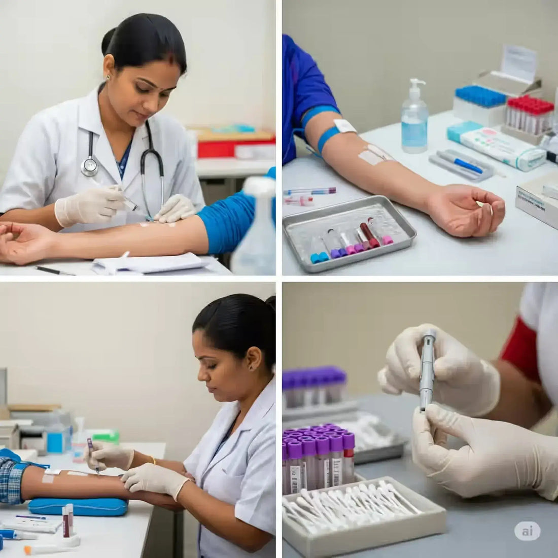 Blood sample collection methods guide for venous and capillary testing in Pune