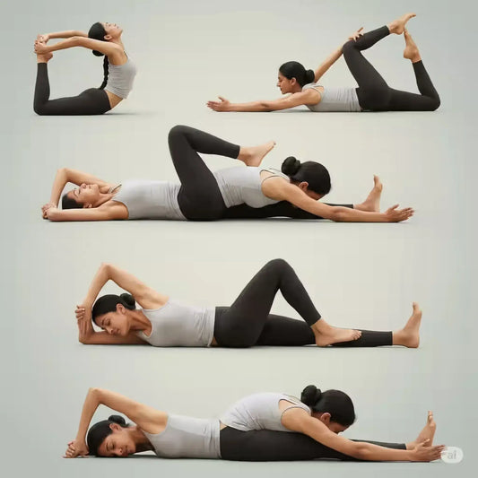 Yoga Poses for Back Pain Relief gentle stretching and Pune health guide by healthcare nt sickcare