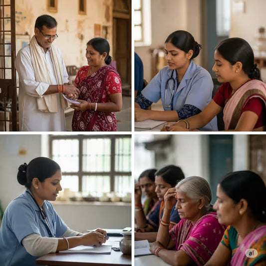 Major Health Problems in India and National Rural Health Mission (NRHM) - healthcare nt sickcare