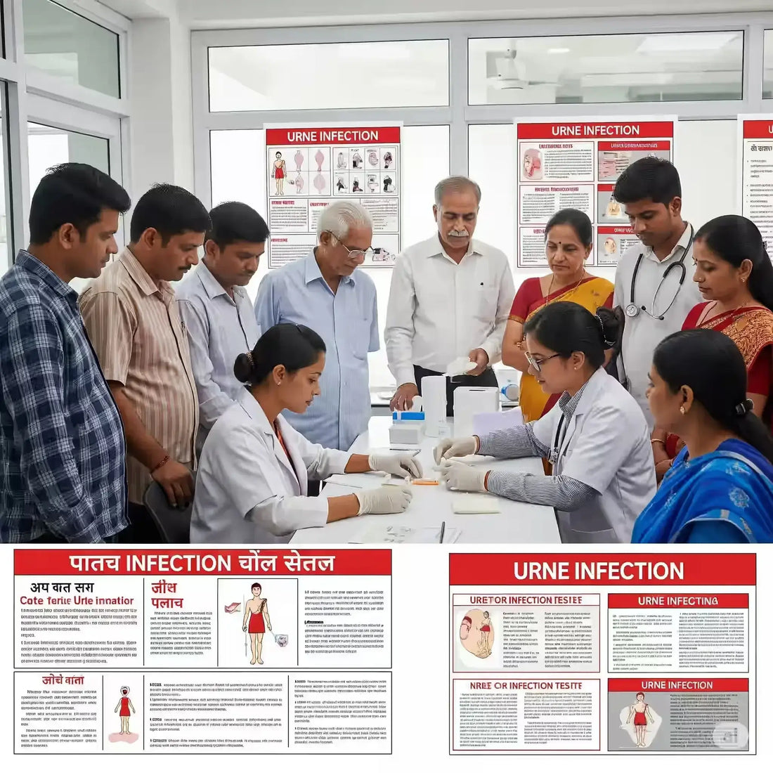 Urine infection test methods for diagnostic urinalysis and urine culture sample collection in Pune