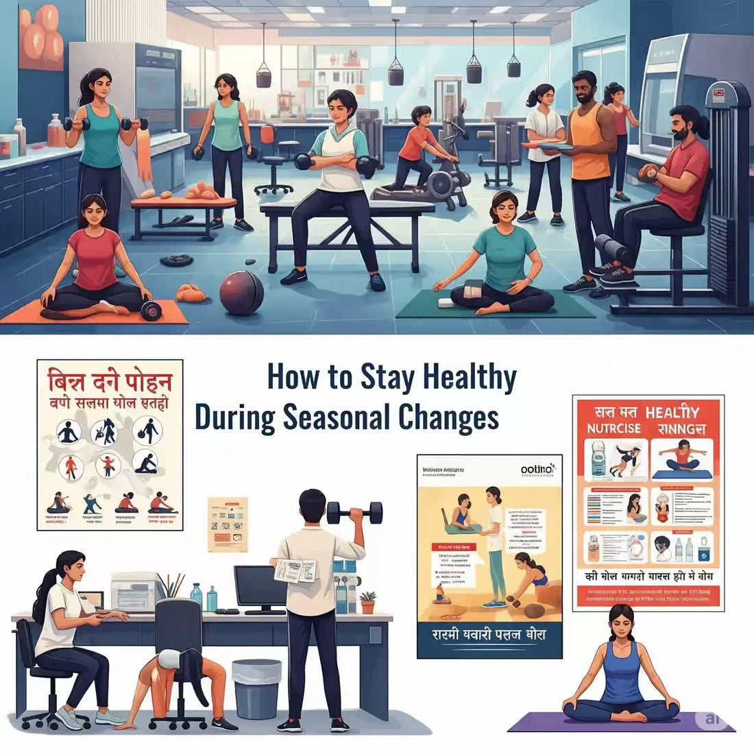 How to Stay Healthy During Seasonal Changes? Seasonal Flu and Colds by Vivek Narayanankutty Nair - from healthcare nt sickcare