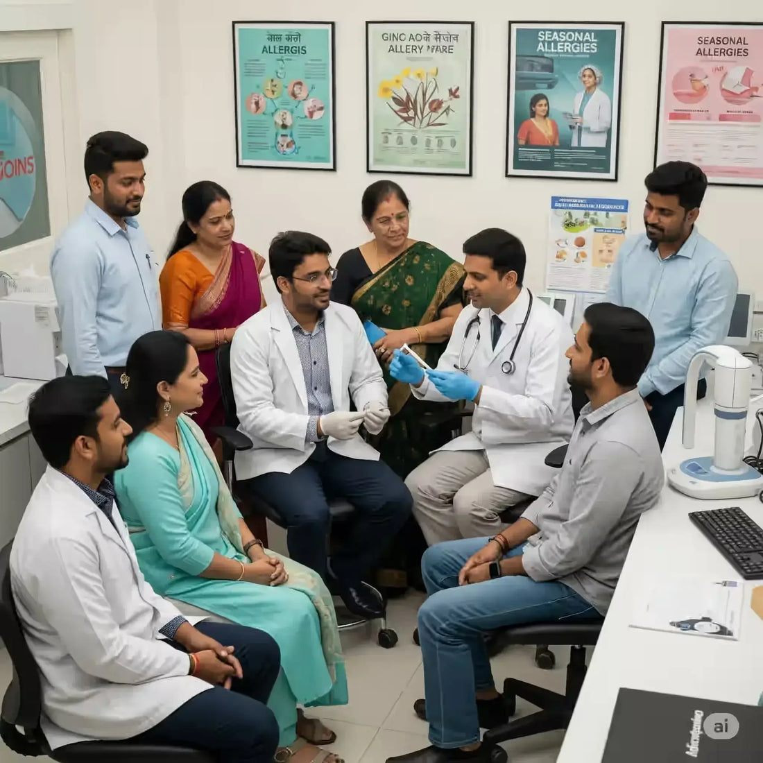 Test for Seasonal Allergies – Allergy Blood Test and Types in Pune by Vivek Narayanankutty Nair - from healthcare nt sickcare