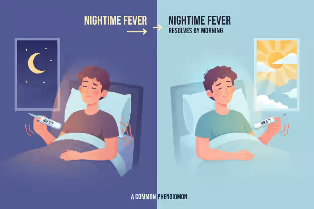 Improve Fever at Night Gone in Morning – Causes, Blood Tests, and Treatment for shoppers - healthcare nt sickcare
