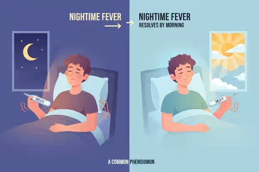 Fever at Night Gone in Morning — Causes, No Other Symptoms, and Treatment Guide - healthcare nt sickcare