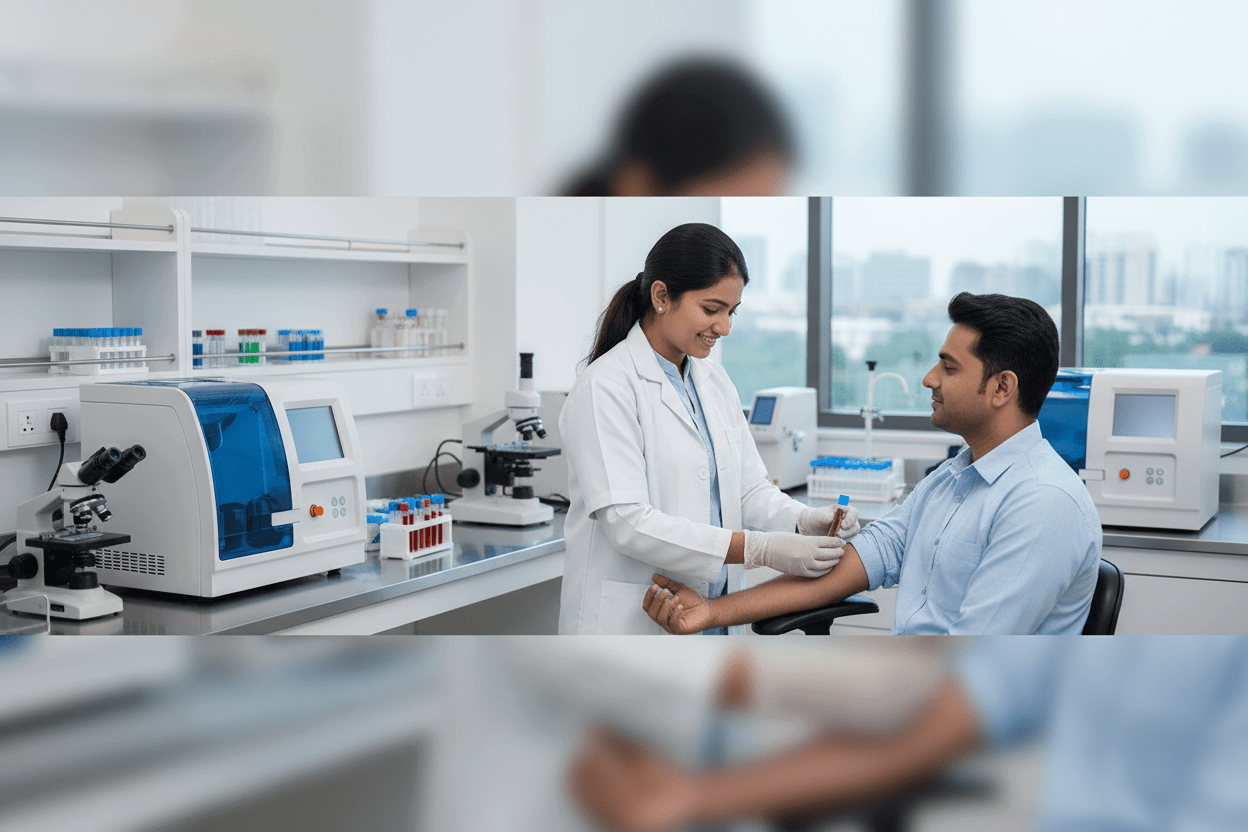 Diagnostic Blood Tests in Pune for Accurate Reports - healthcare nt sickcare