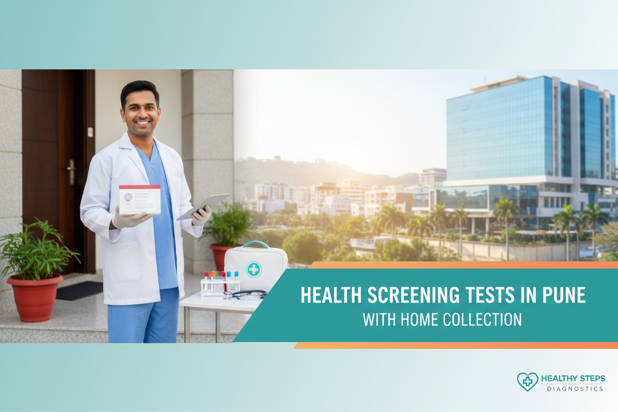 Health screening diagnostic test kits and home sample collection services in Pune