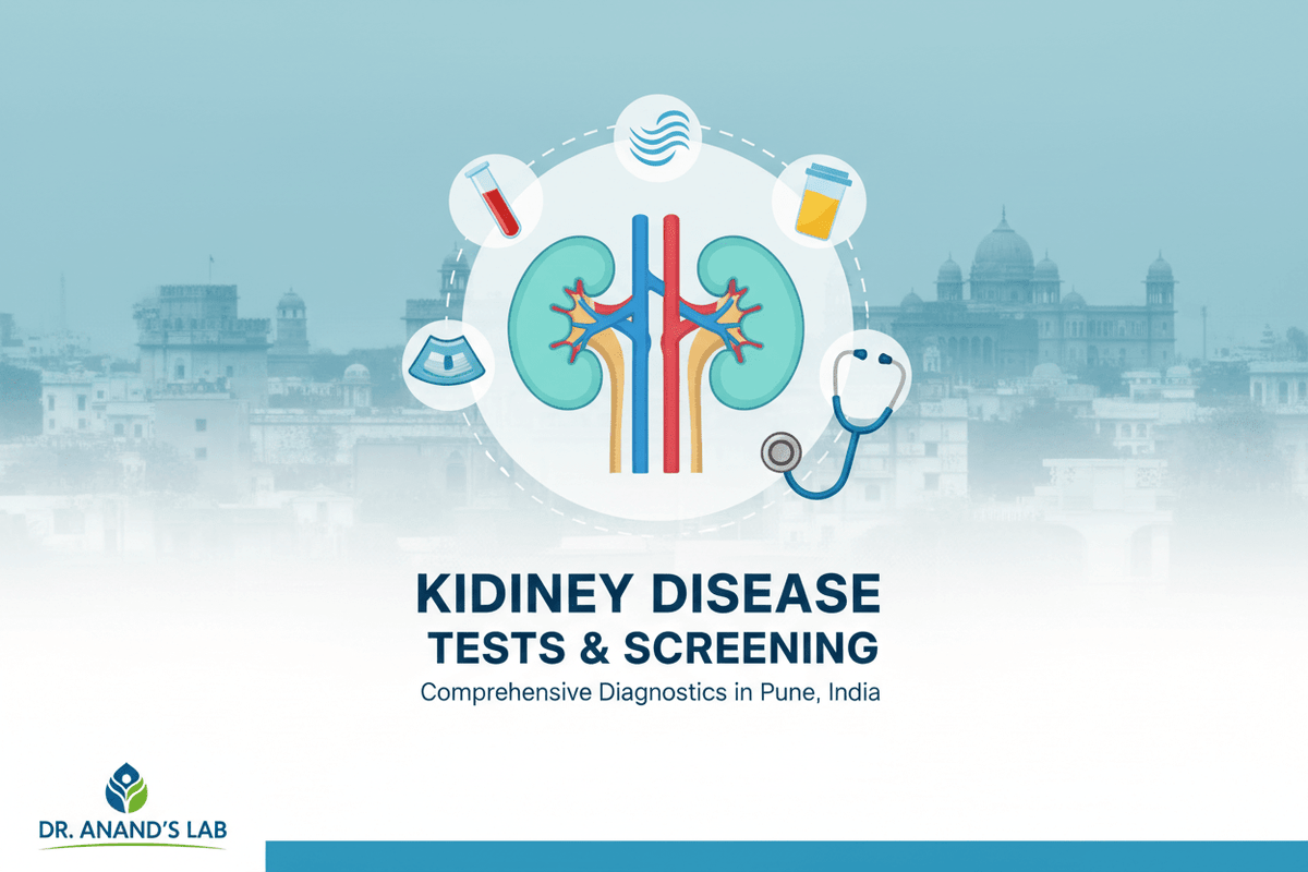 kidney disease tests with home collection Pune - comprehensive diagnostics and screening