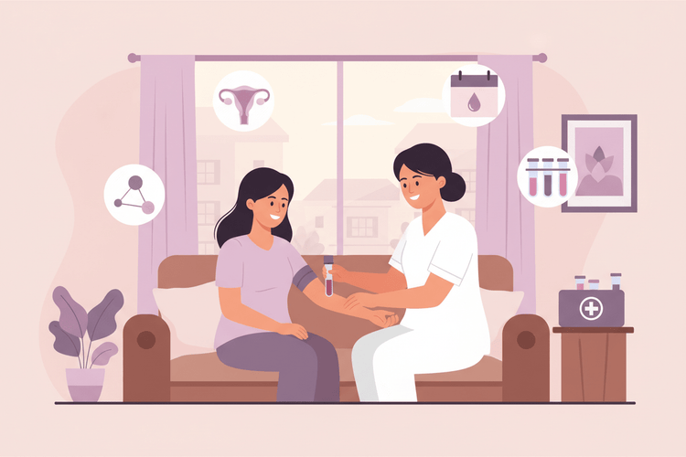Menstrual Health Tests in Pune Home Collection - healthcare nt sickcare