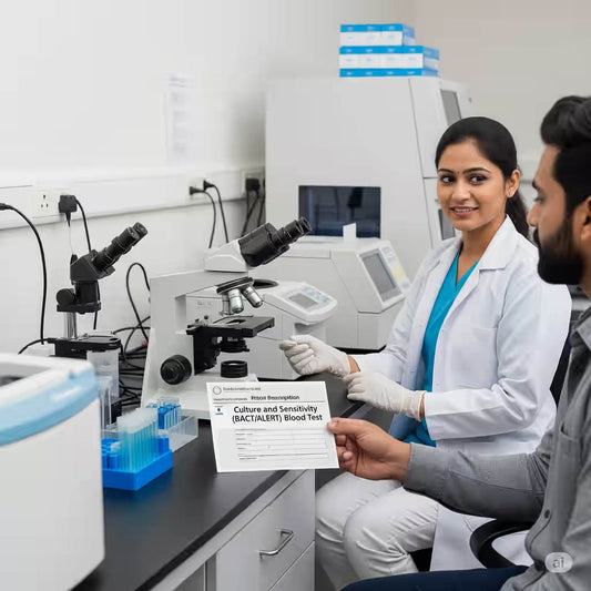 Culture and Sensitivity (BACT/ALERT) Blood Test - healthcare nt sickcare