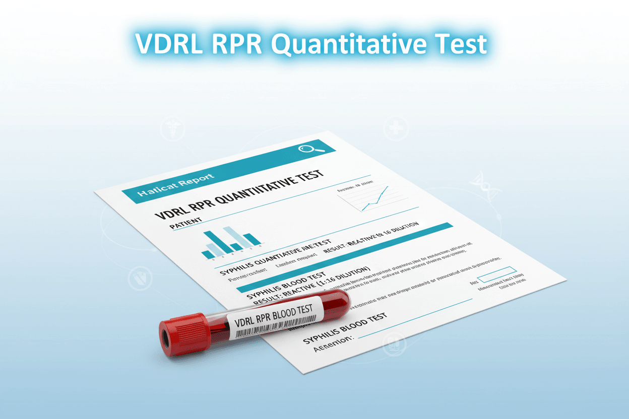 VDRL RPR Quantitative Test to Screen for Syphilis Infection - healthcare nt sickcare
