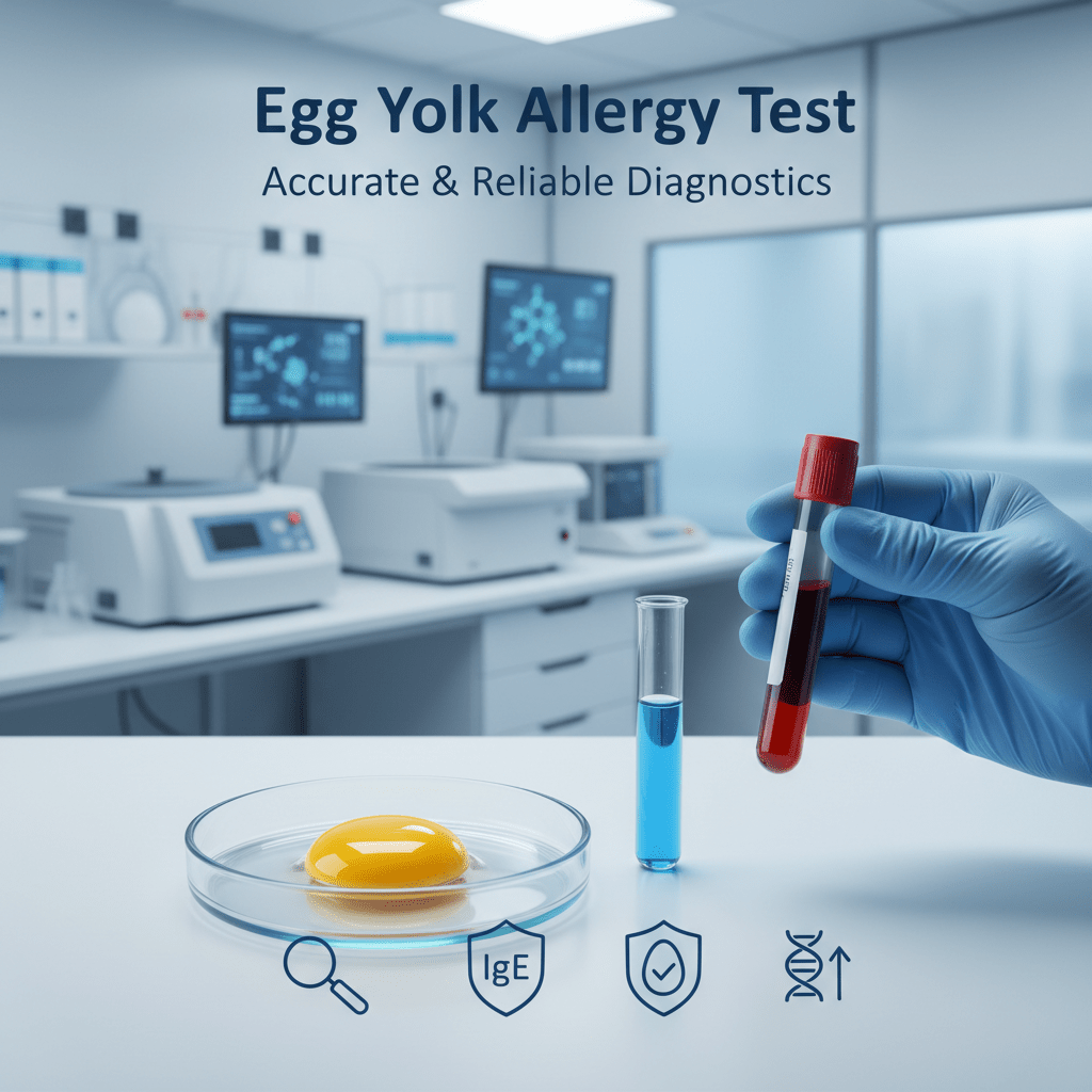 Egg Yolk Allergy Test in Pune for IgE Food Allergy Detection - healthcare nt sickcare