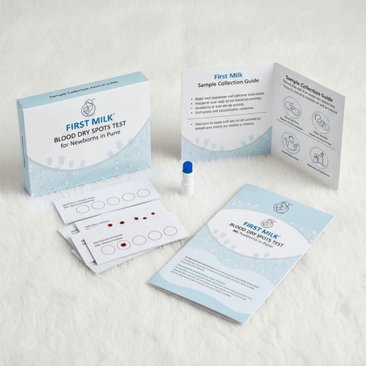 First Milk Blood Dry Spots Test In Pune for Newborns - healthcare nt sickcare