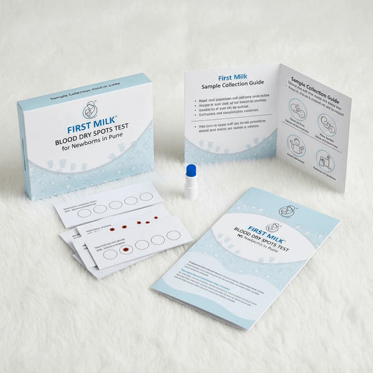 First Milk Blood Dry Spots Test In Pune for Newborns