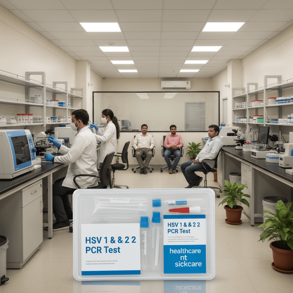 HSV 1 And HSV 2 PCR Test In Pune - Herpes Simplex Virus - healthcare nt sickcare
