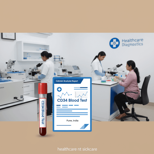 CD34 Blood Test in Pune for Stem Cell and Bone Marrow Assessment - healthcare nt sickcare