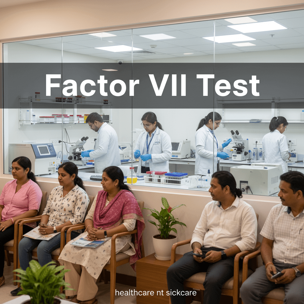 Factor VII Test – Proconvertin Blood Test For Clotting Assessment In Pune - healthcare nt sickcare