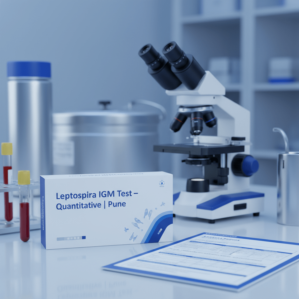 Leptospira IgM Test Quantitative in Pune - healthcare nt sickcare