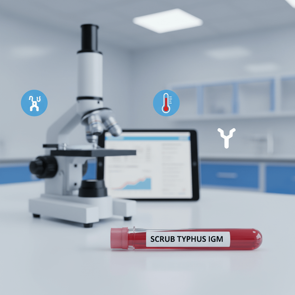 Scrub Typhus IgM Blood Test In Pune for Fever Infection Evaluation - healthcare nt sickcare