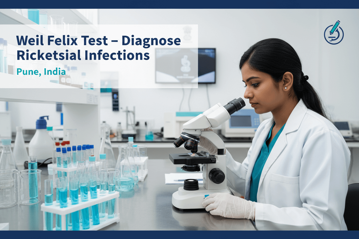 Weil Felix Test in Pune to Diagnose Rickettsial Infections - healthcare nt sickcare